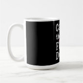 Calm The Flock Down Flamingo Funny Kaffeetasse (Links)