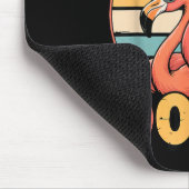 Calm The Flock Down Flamingo  Mousepad (Ecke)