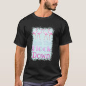 Calm The Flock Down   Flamingo T-Shirt (Vorderseite)