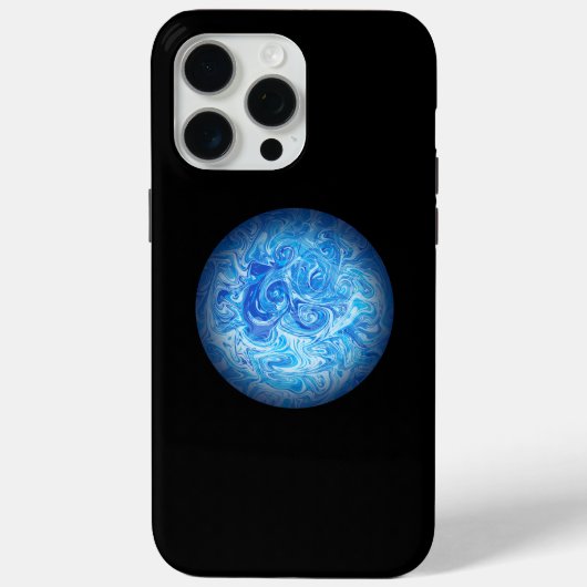 Calm Tide Fluid Art Handyhülle iPhone 15 Pro Max Case-Mate iPhone Hülle (Rückseite)