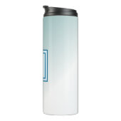 Calm Tropical Blue Ombre Thermosbecher (Nach rechts gedreht)