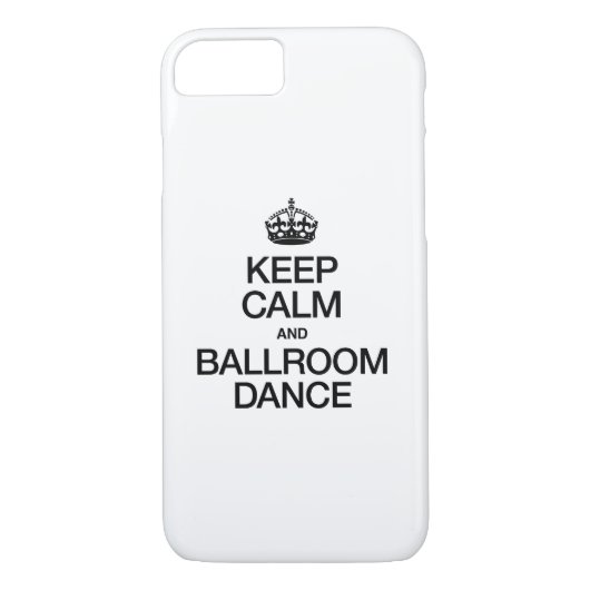 CALM- UND BALLROOM-TANZ behalten Case-Mate iPhone Hülle (Rückseite)