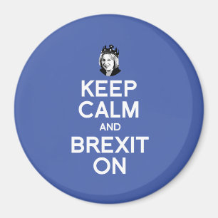 Calm und Brexit auf Theresa May behalten — Magnet