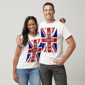 Calm und Carry auf der Flagge der Union behalten T-Shirt (Unisex)