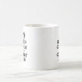 CALM UND CLINT ON BEHALTEN — KAFFEETASSE (Mittel)