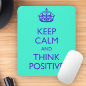 CALM UND DENKPOSITIV behalten Mousepad