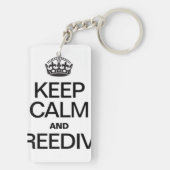 CALM UND FREEDIVE behalten Schlüsselanhänger (Rückseite)