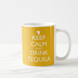CALM UND GETRÄNKTEQUILA behalten Kaffeetasse