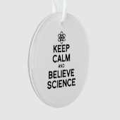 CALM UND GLAUBWISSENSCHAFT behalten Ornament (Vorderseite)