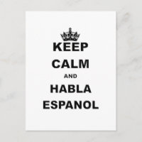CALM UND HABLA ESPANOL behalten