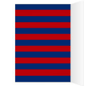 CALM UND Ihr Text auf roten blauen Streifen behalt (Innen (Links))