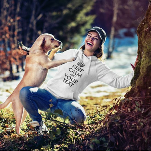 CALM UND IHREN TEXT behalten Sweatshirt