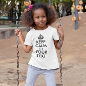 CALM UND IHREN TEXT behalten T-Shirt