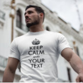 CALM UND IHREN TEXT behalten T-Shirt