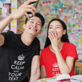 CALM UND IHREN TEXT behalten T-Shirt