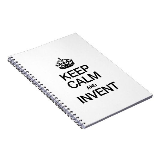 CALM UND INVENT behalten Notizblock (Rechte Seite)