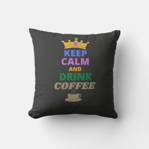 CALM UND KAFFEE behalten Kissen