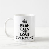CALM UND LIEBE ALLE.png behalten Kaffeetasse (Links)