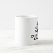 CALM UND OUTRIGGER CANOE behalten Kaffeetasse (Mittel)