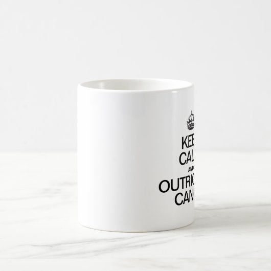 CALM UND OUTRIGGER CANOE behalten Kaffeetasse (Mittel)