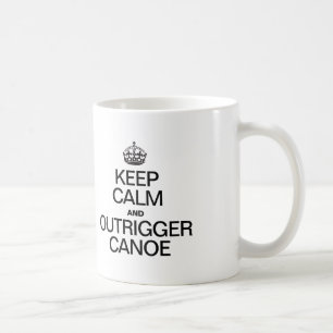 CALM UND OUTRIGGER CANOE behalten Kaffeetasse