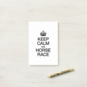 CALM- UND PFERDESRASSE behalten Post-it Klebezettel (Auf Schreibtisch)