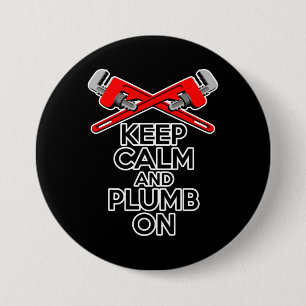 Calm und Plumb auf behalten Button