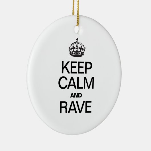 CALM UND RAVE behalten Keramikornament (Rechts)