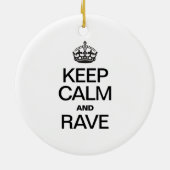 CALM UND RAVE behalten Keramikornament (Hinten)