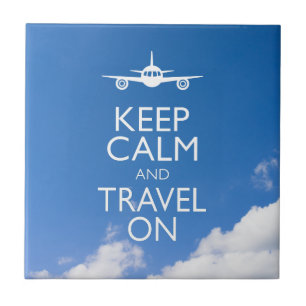 CALM UND REISE behalten Fliese