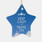 CALM UND REISE behalten Keramikornament (Rechts)