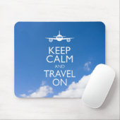 CALM UND REISE behalten Mousepad (Mit Mouse)