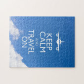CALM UND REISE behalten Puzzle (Horizontal)