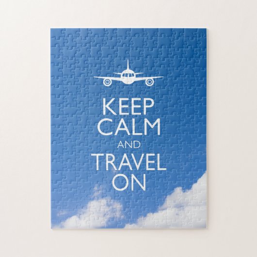 CALM UND REISE behalten Puzzle (Vertikal)