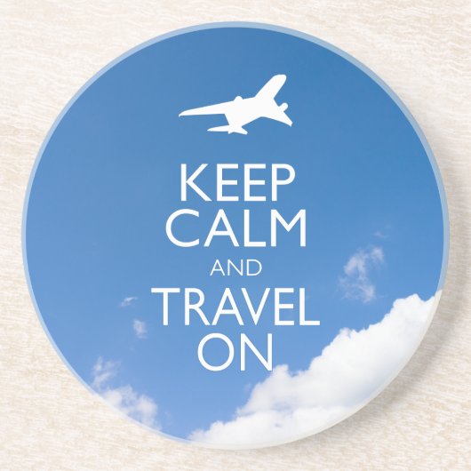 CALM UND REISE behalten Untersetzer (Vorne)
