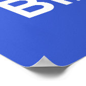 Calm und Ridin mit Biden behalten Poster (Ecke)