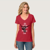 CALM UND ROCK behalten T-Shirt (Vorderseite Vollansicht)
