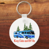Calm und RV auf behalten Schlüsselanhänger (Vorderseite)