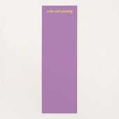 Calm und Serenity Release Yoga Mat Yogamatte (Rückseite)