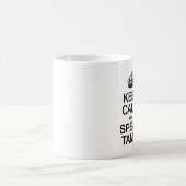 CALM UND SPEAK TAMIL behalten Kaffeetasse (Mittel)