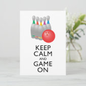 CALM UND SPIEL behalten - Bowling (Stehend Vorderseite)