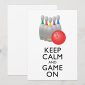 CALM UND SPIEL behalten - Bowling (Vorne/Hinten)