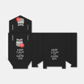 CALM UND SPIEL behalten - Bowling Geschenkschachtel (Ungefaltet)