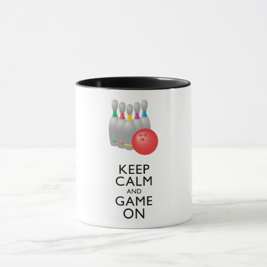 CALM UND SPIEL behalten - Bowling Tasse (Zentrum)