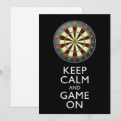 CALM UND SPIEL behalten - Dart Board (Vorne/Hinten)