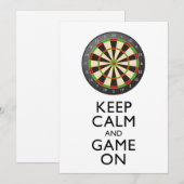 CALM UND SPIEL behalten - Dart Board (Vorne/Hinten)