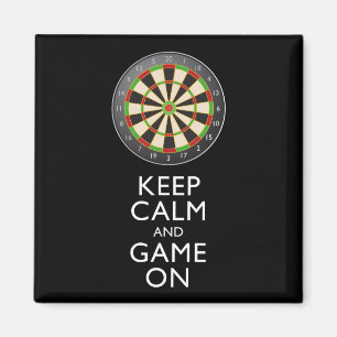 CALM UND SPIEL behalten - Dart Board Magnet
