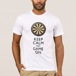 CALM UND SPIEL behalten - Dart Board T-Shirt
