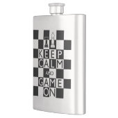 CALM UND SPIEL behalten - Schach Flachmann (Links)