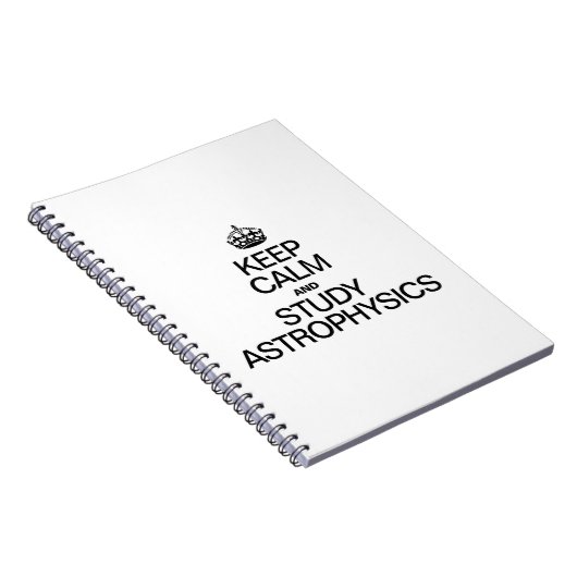 CALM UND STUDIENASTROPHYSIK behalten Notizblock (Rechte Seite)